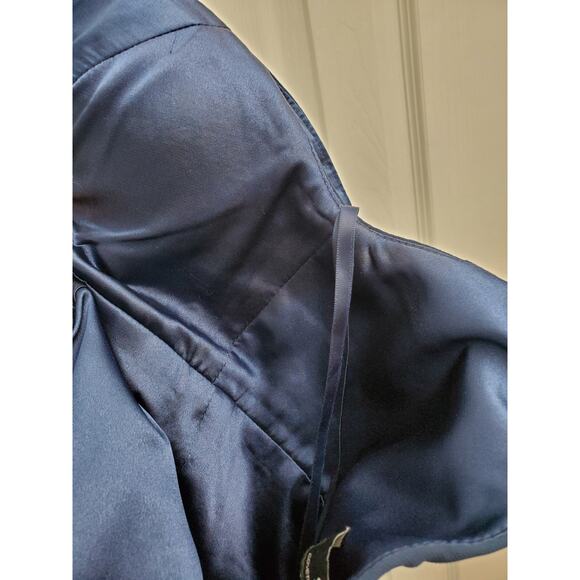 Lulu's Gown Maxi Floor Length Dress Holiday Formal Prom Wedding Bridesmaid Party - Picture 16 of 16